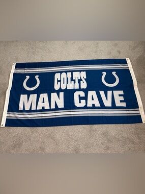 Colts Man Cave Grommet Flag